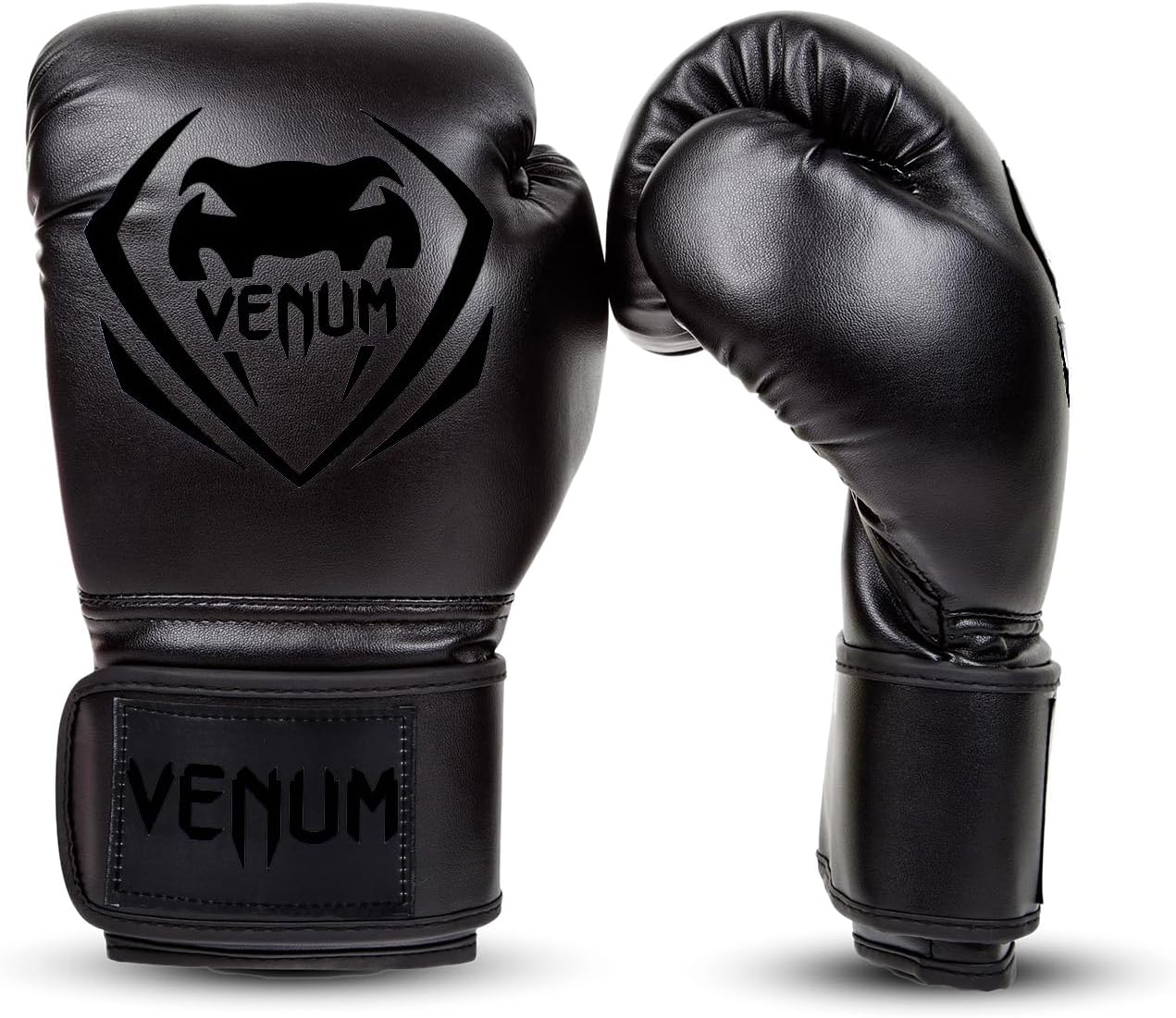 Contender Boxing Gloves - Black/Black